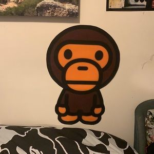 Bape baby milo wall decal